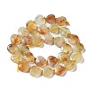 Heated Natural Citrine Beads Strands G-B044-B10-01-3