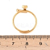 304 Stainless Steel Micro Pave Cubic Zirconia Cuff Open Rings LS-RJEW-D336-01G-01-3