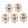Golden Tone Brass Links Connectors GLAA-R212-14C-1