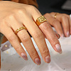 316L Surgical Stainless Steel Finger Rings WG8BDB4-03-5
