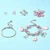 DIY Cartoon Resin & Alloy European Beads Bracelets Making Kits DIY-FS0007-21-9