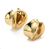 Rack Plating Brass Twist Thick Hoop Earrings EJEW-D063-04G-1