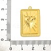 Ion Plating(IP) 304 Stainless Steel Pendants STAS-K293-09G-3