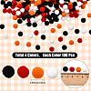 400Pcs 4 Colors Polyester Pom Pom Balls DIY-SC0031-37C-2