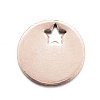 Ion Plating(IP) 304 Stainless Steel Charms LS-STAS-D167-06RG-2