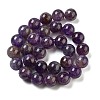 Natural Amethyst Beads Strands G-C152-01B-3
