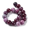 Dyed Natural Malaysia Jade Beads Strands LS-G-G021-01C-08-3