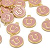 Golden Plated Alloy Enamel Charms LS-ENAM-S118-07U-4