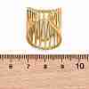 304 Stainless Steel Cuff Rings Ring Components SA-CBA098D-01G-C-3
