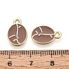 Alloy and Enamel Pendants PALLOY-T093-11B-G-3