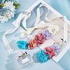 Polyester Waist Chain Belts and Headbands with Imitation Pearl DIY-WH0308-150C-5