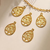 304 Stainless Steel Pendants STAS-M116-31G-1