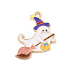 Halloween Theme Alloy Enamel Pendants ENAM-I053-A06-1