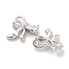 Brass Glass Charms KK-C054-17P-2