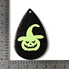 Halloween Imitation Leather Pendants FIND-K017-04D-05-3