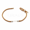 Braided Nylon Cord Bracelet Making MAK-A017-D02-11G-2