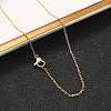 304 Stainless Steel Cable Chain Necklaces NJEW-M151-24G-5
