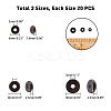PVD Vacuum Plating 304 Stainless Steel Spacer Beads STAS-UN0007-81B-4