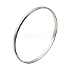 304 Stainless Steel Plain Bangles for Women BJEW-V004-02A-P-4