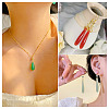 70Pcs 7 Colors Acrylic Pendants MACR-TA0001-79-8