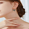 14Pcs 7 Colors Alloy Enamel Pendants ENAM-LP0001-69-3