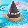 144G 12 Colors Transparent Spray Painted Glass Beads EGLA-TA0013-13-9