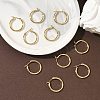 SHEGRACE Brass Hoop Earrings XGR0020G-68G-4