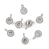 SHEGRACE Brass Pave Cubic Zirconia Charms XGRQ5K551-832P-A-2