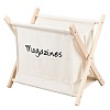 Collapsible Cloth & Wood Storage Rack AJEW-WH0188-20-1
