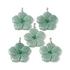 Natural Green Aventurine Big Pendants G-B040-01P-06-1