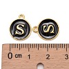Golden Plated Alloy Charms ENAM-S118-02S-3