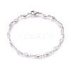 304 Stainless Steel Link Chain Bracelets BJEW-P239-16-2