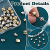 40Pcs 4 Colors Alloy Beads FIND-PH0021-32-4
