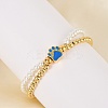 Brass Multi-strand Bracelets BJEW-M056-09G-4