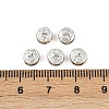Brass Grade A Rhinestone Spacer Beads RB-A014-Z6mm-17S-2