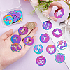 32Pcs 8 Style Ion Plating(IP) 201 Stainless Steel Pendants STAS-UN0038-99-4