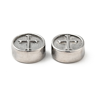 Tarnish Resistant 304 Stainless Steel Beads STAS-C055-04P-1