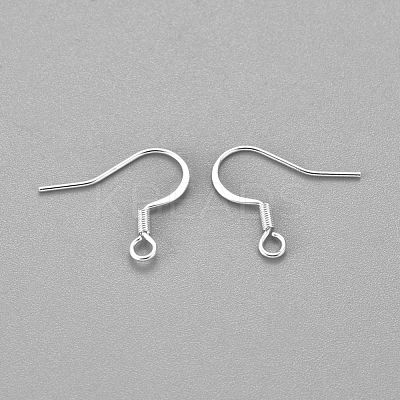 304 Stainless Steel French Earring Hooks X-STAS-H436-05S-1