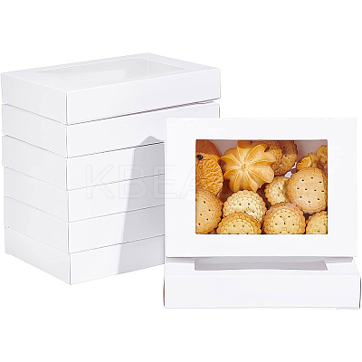 Rectangle Foldable Creative Cardboard Box CON-WH0086-18-1