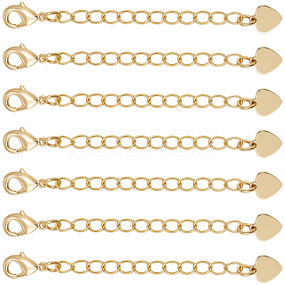 20Pcs Brass Chain Extender KK-BBC0022-89-1