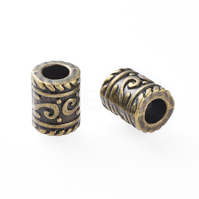 Tibetan Antique Bronze Metal Lead Free & Nickel Free & Cadmium Free X-MLF0834Y-NF-1