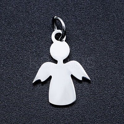 Non-Tarnish 201 Stainless Steel Pendants LS-STAS-T046-JA343-1-1