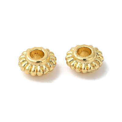 Rack Plating Brass Beads KK-S375-13G-1