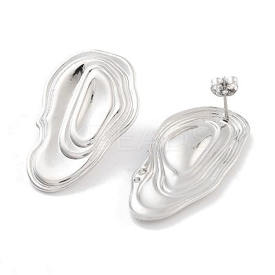 Non-Tarnish 304 Stainless Steel Stud Earrings for Women EJEW-K283-07P-1