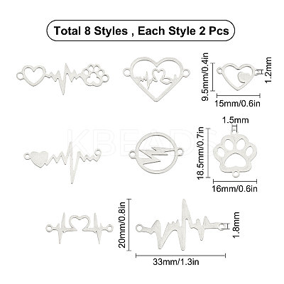 201 Stainless Steel Links Connectors STAS-SC0001-88P-1