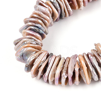 Natural Baroque Keshi Pearl Beads Strands PEAR-S018-05D-01-1