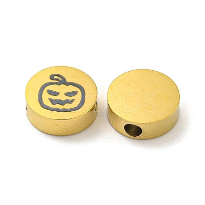 Halloween Theme 304 Stainless Steel Beads STAS-M069-01C-G-1