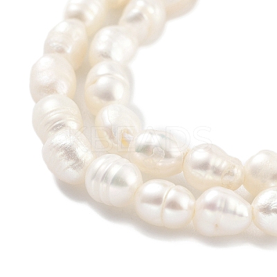 Natural Cultured Freshwater Pearl Beads Strands PEAR-P062-01A-1