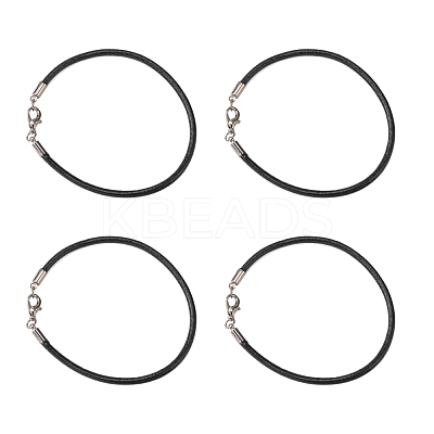 Cowhide Leather Cord Bracelet Making AJEW-JB00016-03-1