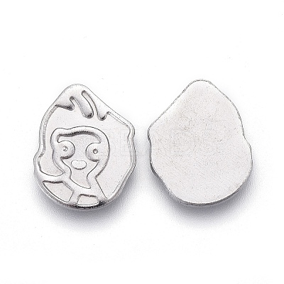304 Stainless Steel Cabochons STAS-P245-19P-1